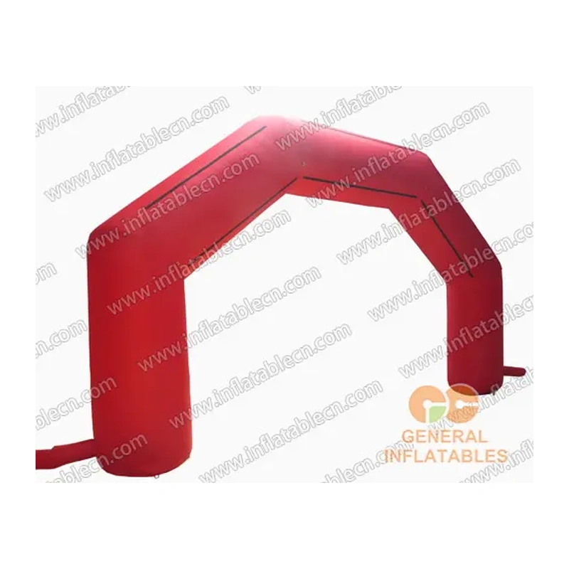 GA-003 Red inflatable arch