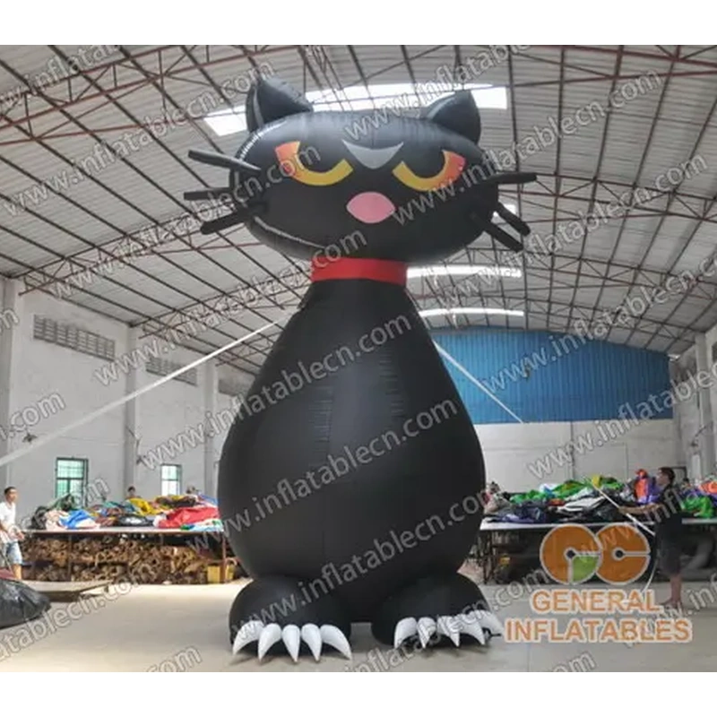 GCar-057 Inflatable Black cat
