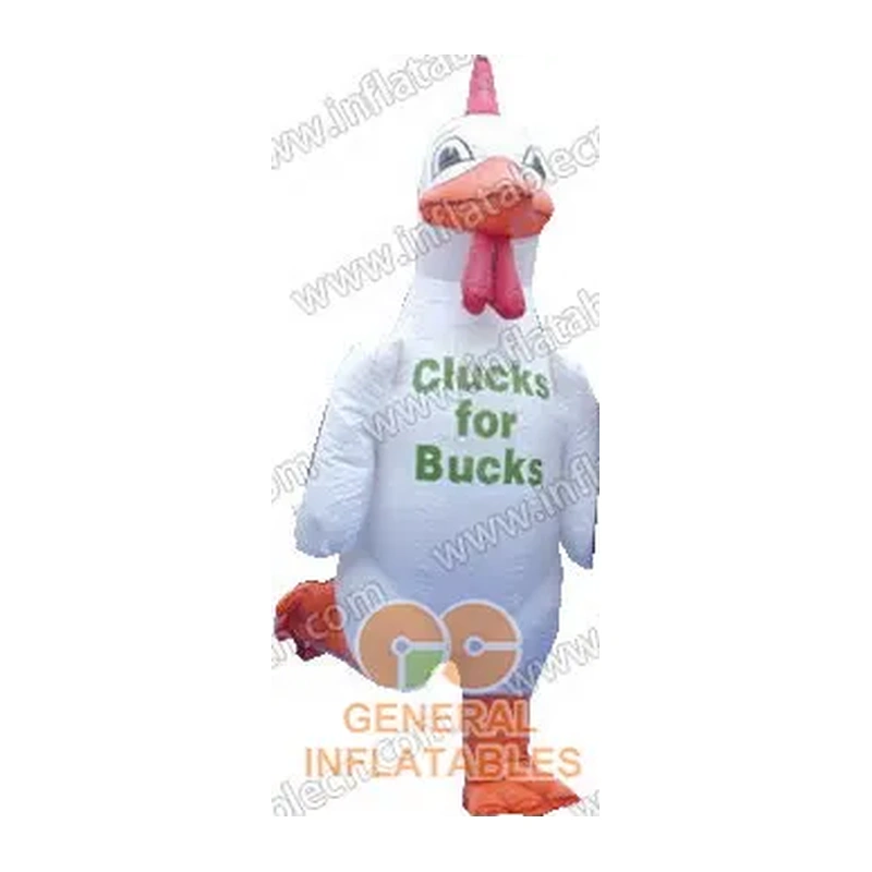 GM-007 Clucks for Bucks Ad Inflatable Moving Cartoon