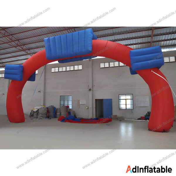 GA-012 Red Blue Banner Arch