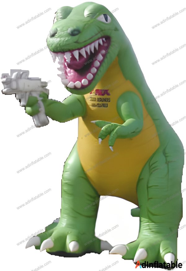 GCar-005 Green Dinosaur Cartoon