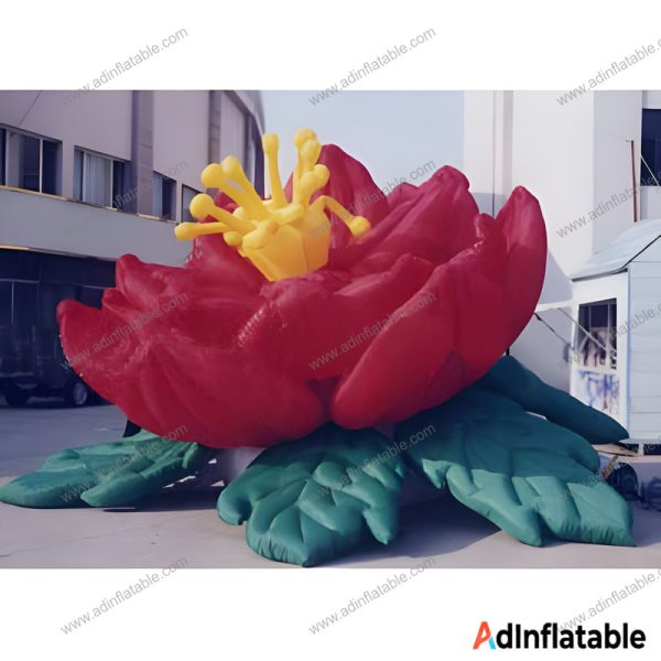 GCar-042 Red Flower Cartoon