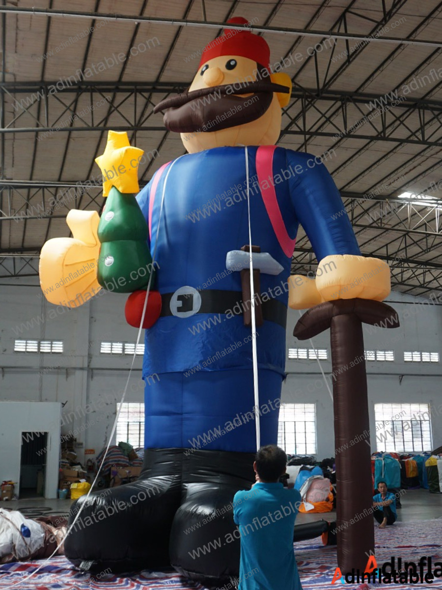 GCar-073 Inflatable Yukon Cornelius With Tree