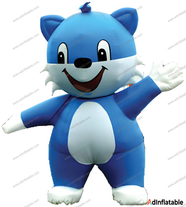 GM-004 Blue Cat Inflatable Moving Cartoon