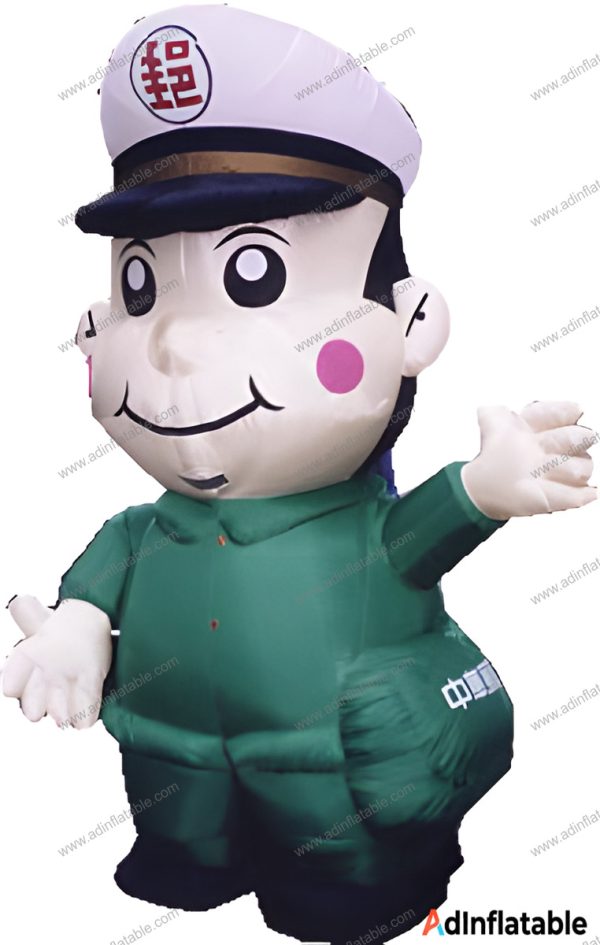 GM-011 Friendly Postman Inflatable Moving Cartoon