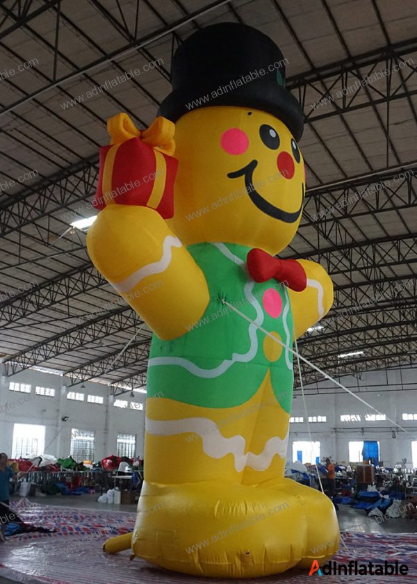 GCar-071 Inflatable Gingerbread Man - view 2