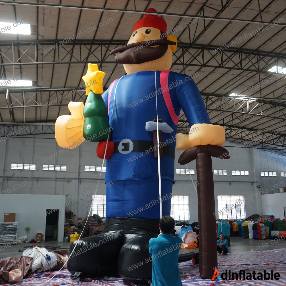 GCar-073 Inflatable Yukon Cornelius With Tree