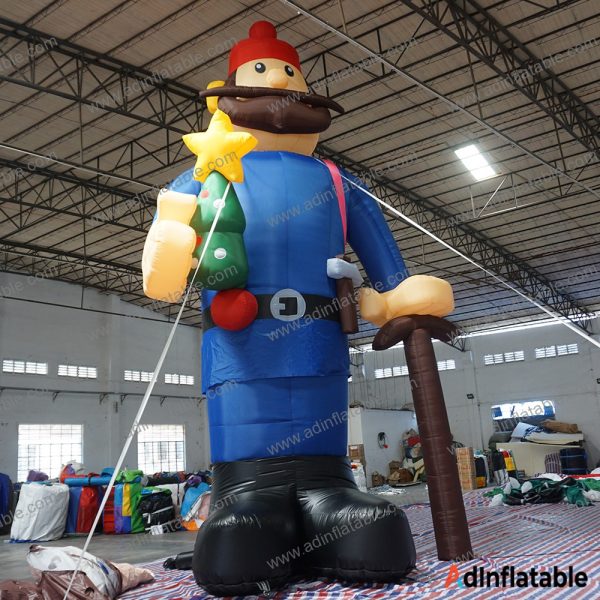 GCar-073 Inflatable Yukon Cornelius With Tree - view 2