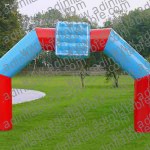 GA-019 Blue Red Banner Arch