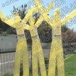 GAI-024 Yellow Two-Leg Air Dancer
