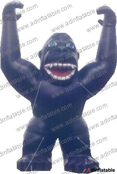 GCar-010 Inflatable Jumping Chimpanzees Castles