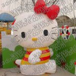 GCar-038 Cat Mascot Cartoon