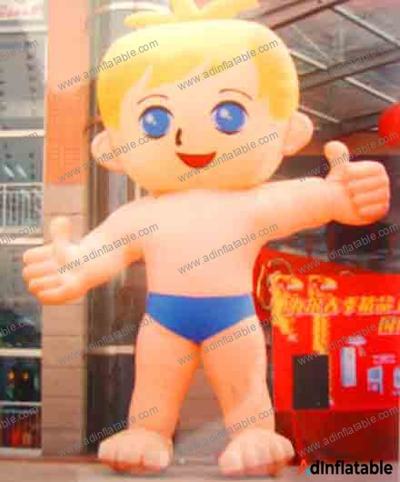 GCar-039 Boy Mascot Cartoon