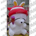 GCar-043 White Rabbit Cartoon