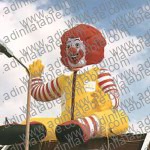 GCar-046 Clown Mascot Cartoon