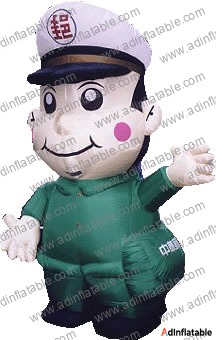 GM-011 Friendly Postman Inflatable Moving Cartoon