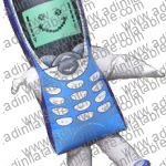 GM-002 Mobile Phone Moving Cartoon