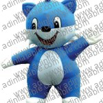 GM-004 Blue Cat Inflatable Moving Cartoon