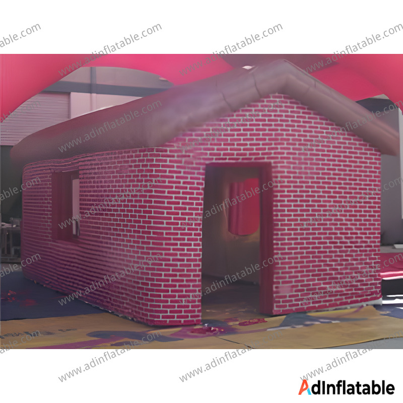 GTE-021 Inflatable Red House Tent