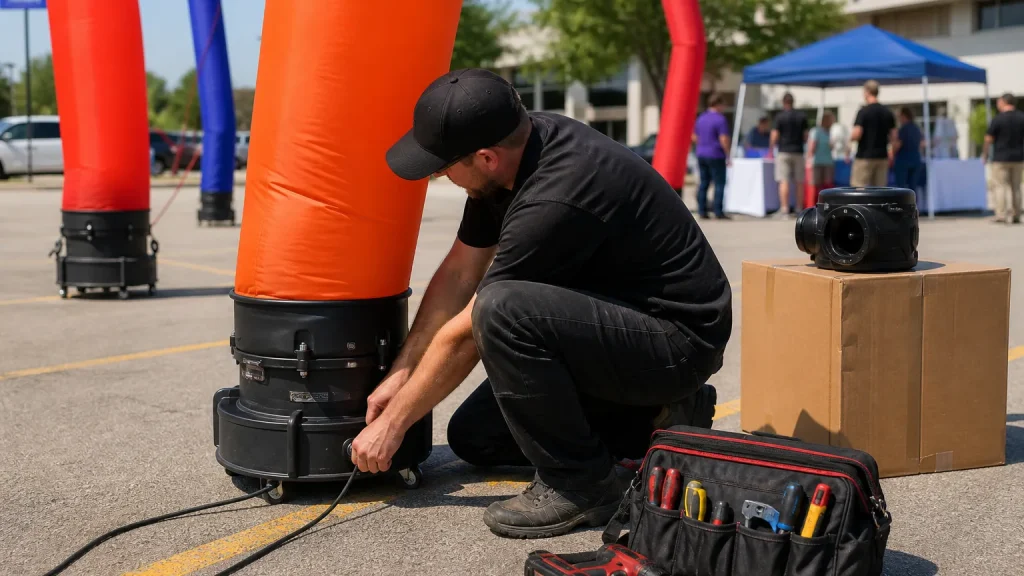 Backup Blower Planning: What Happens If Your Inflatable Deflates Mid-Event
