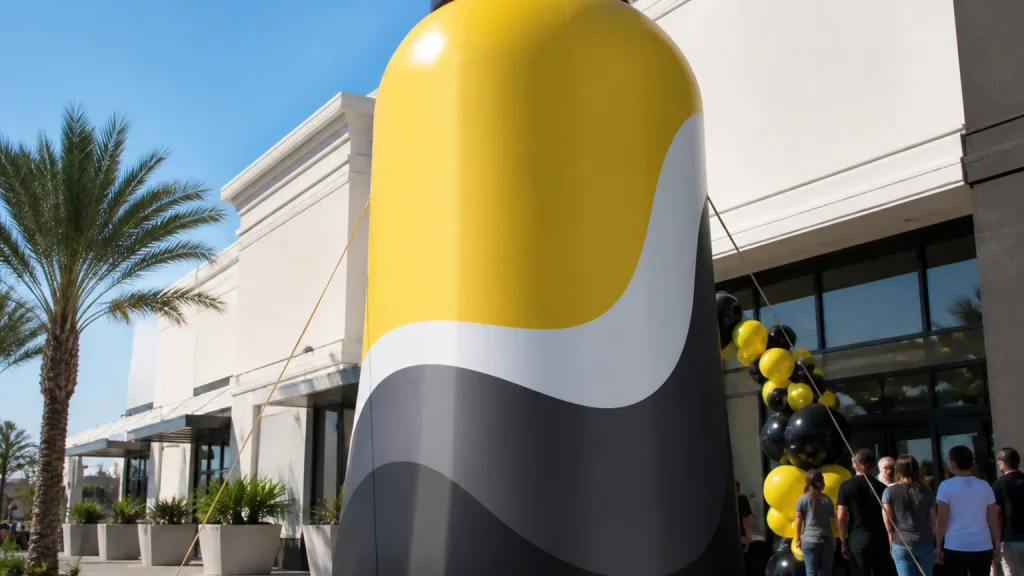 Ground Balloon Shapes Beyond the Sphere: Custom Forms for Brand Activations