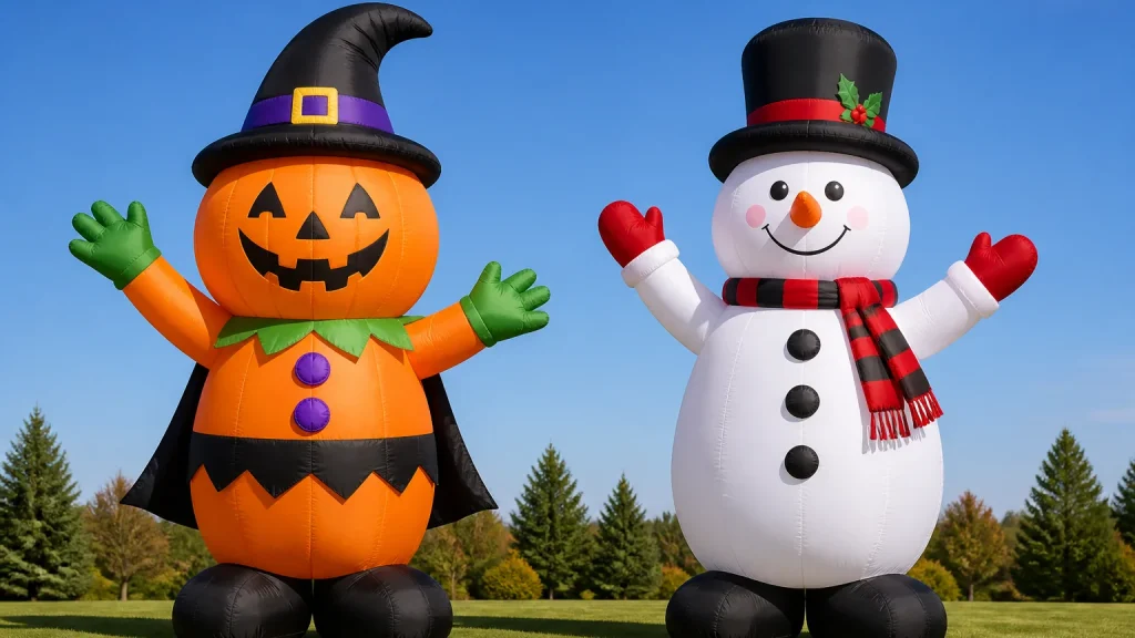 Seasonal Inflatable Mascots: Planning Your Holiday Campaign Rotation