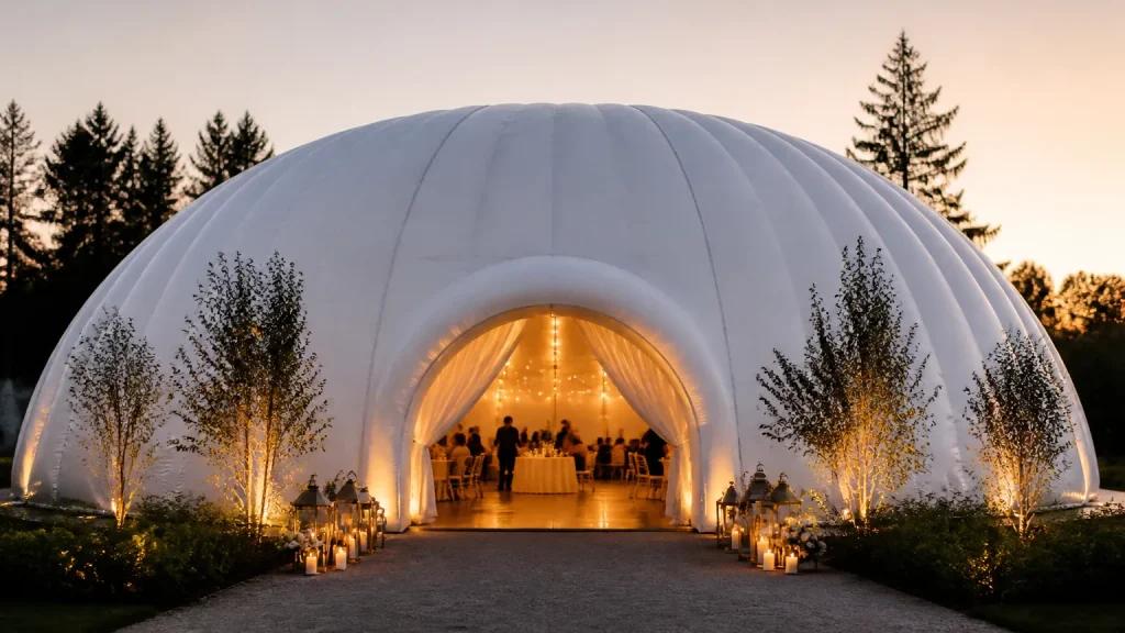 Inflatable Event Tents for Weddings, Fairs and Trade Shows